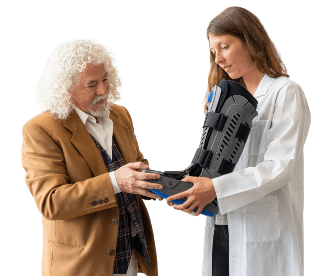 Nakładka na obraz sekcji z tekstem